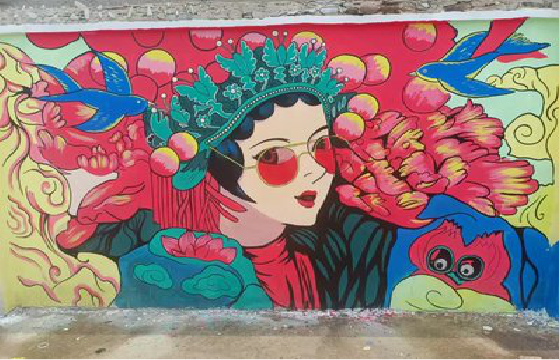 福安墙体彩绘-网红墙