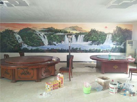 福安墙绘-写实风景