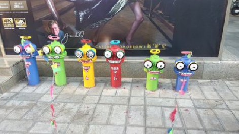 福安商业区彩绘