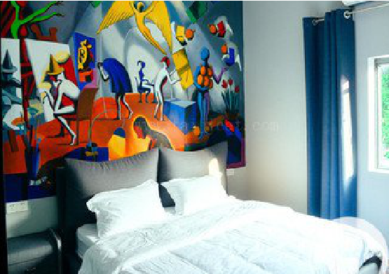 福安对于酒店的墙体彩绘而言更注重哪些方面？