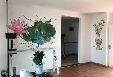 福安墙体彩绘相比墙纸的优势。