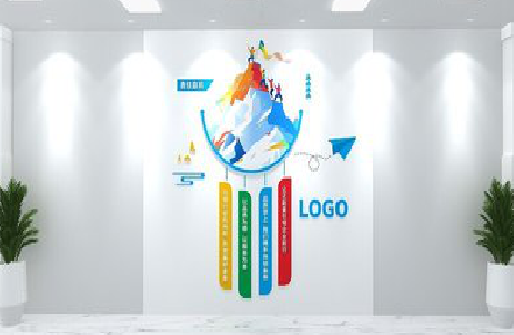 福安公司企业形象墙的工艺材料有哪些？