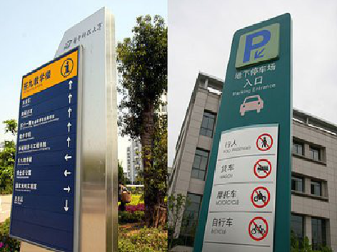 福安导向标识的设计作用。